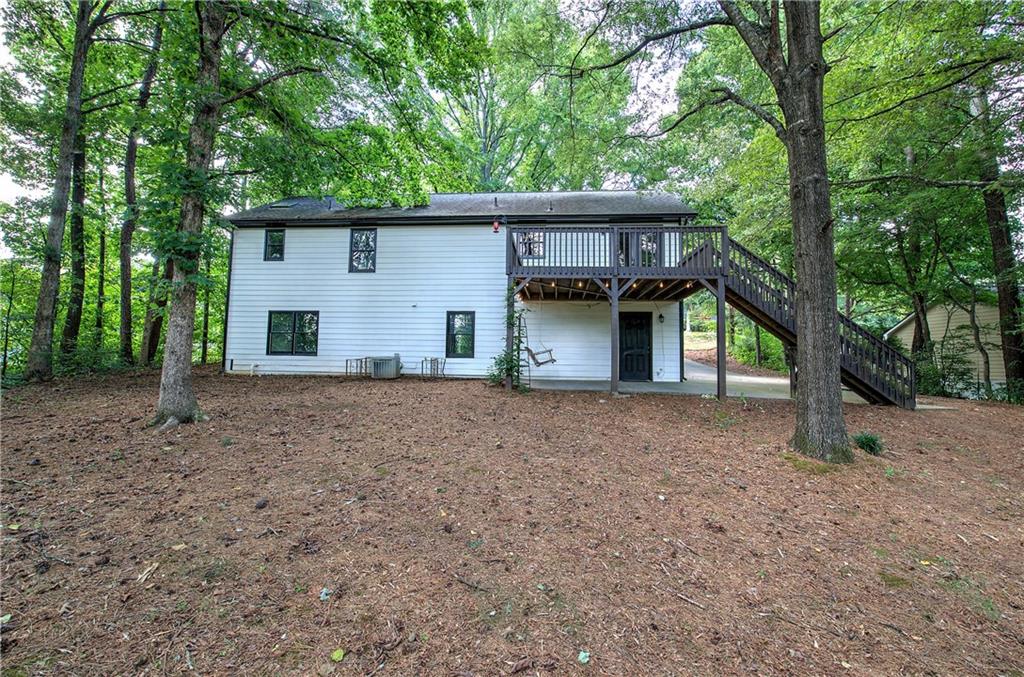 17 West Ridge Drive Southeast Cartersville, GA 30121 - Photo 36 of 37 a view of a house with a backyard
