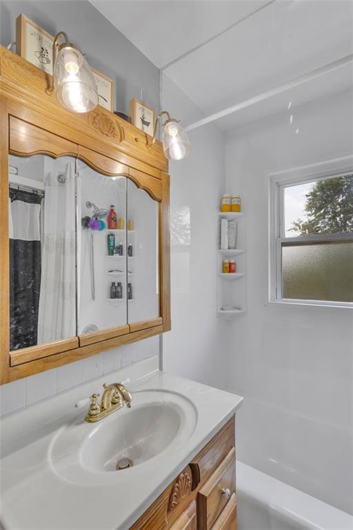 634 Rose Street Apollo, PA 15613 - Photo 23 of 29 a bathroom with a sink and a mirror