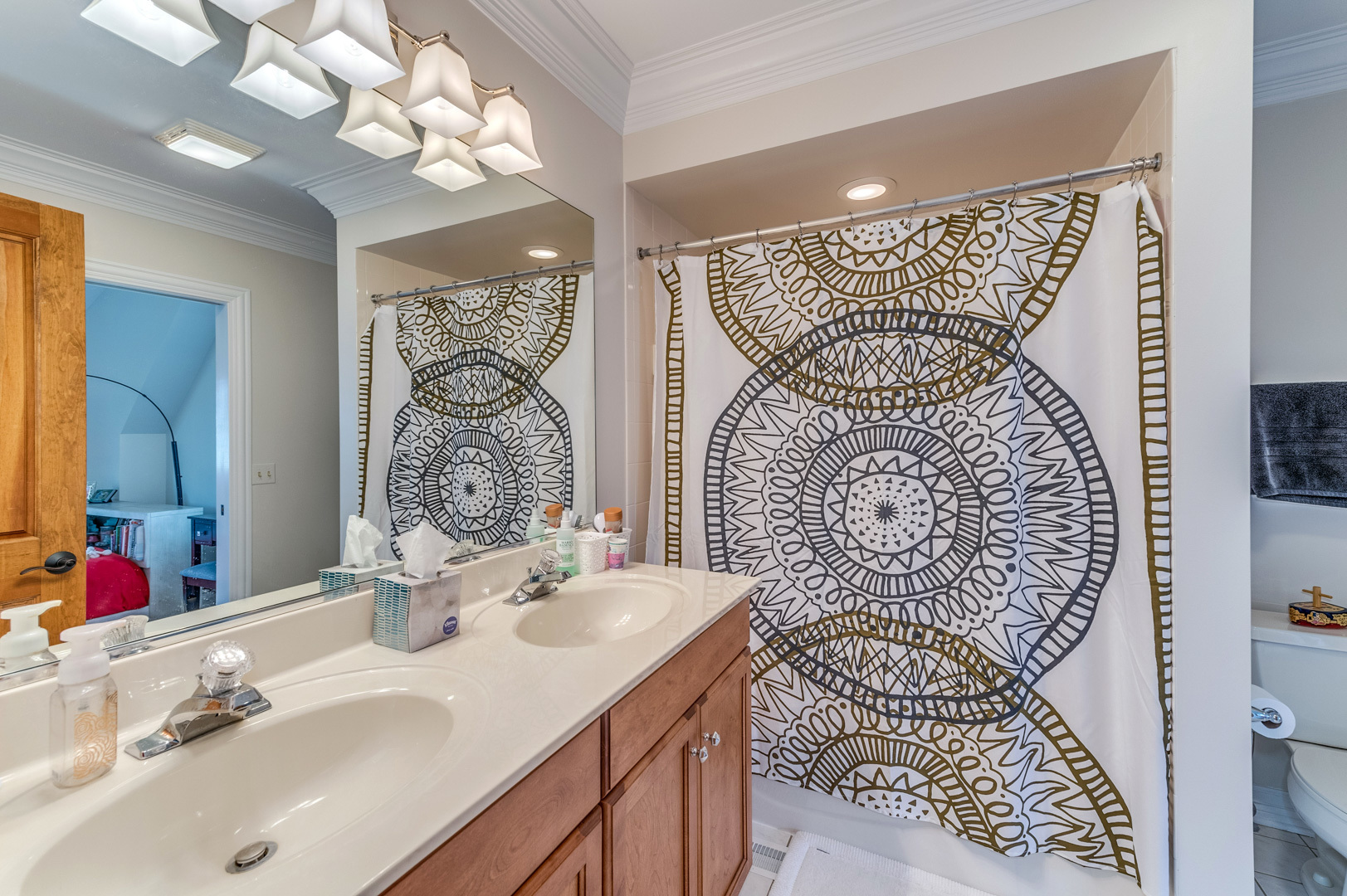 1009 Sutton Place St. Charles, IL 60174 - Photo 30 of 41 a bathroom with a sink mirror and vanity