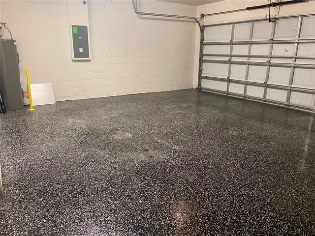 a view of a room with rack on the wall