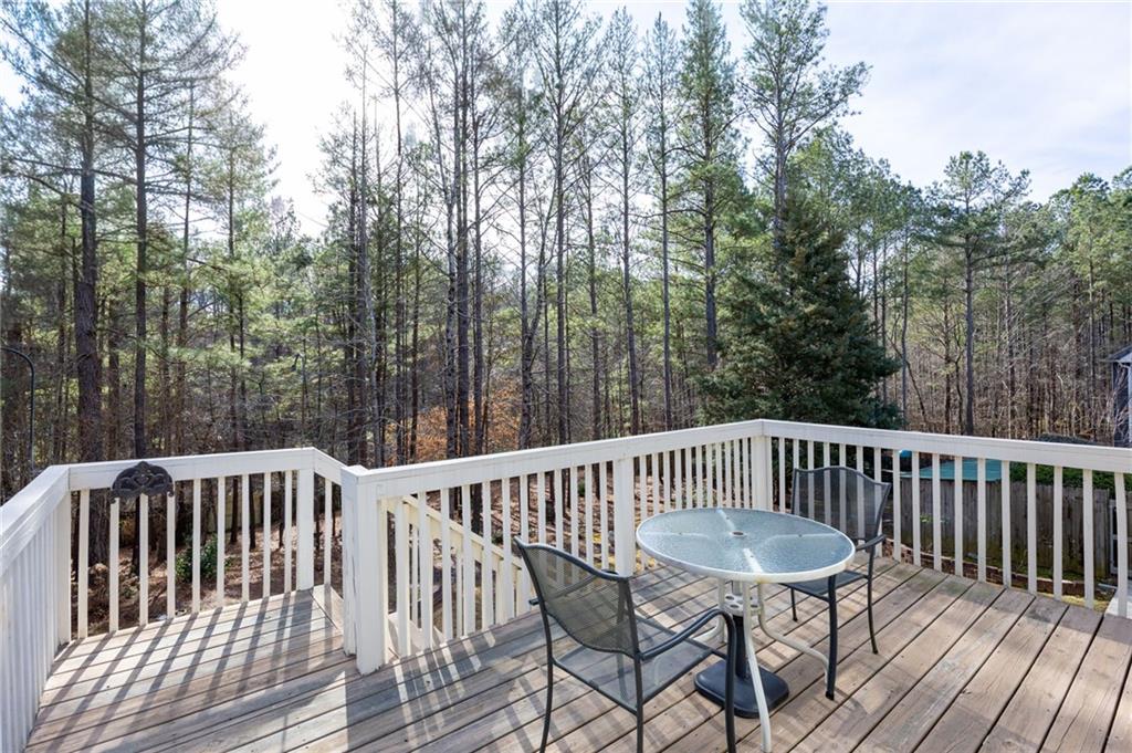 152 Jefferson Drive Dallas, GA 30132 - Photo 38 of 47 a view of a chair and table on the deck