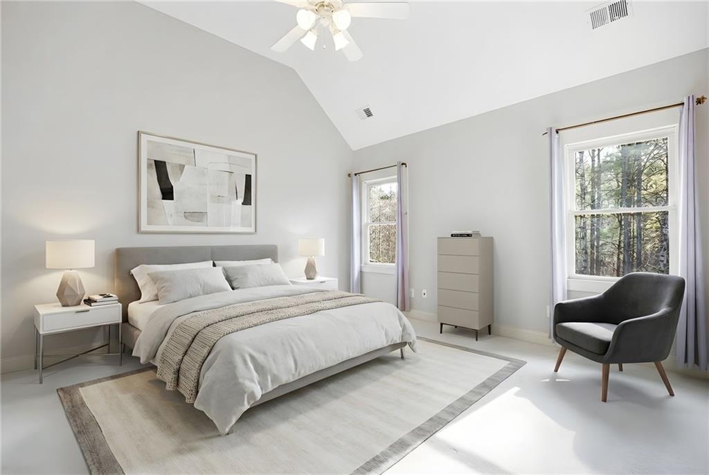 152 Jefferson Drive Dallas, GA 30132 - Photo 4 of 47 a bedroom with a bed and a window