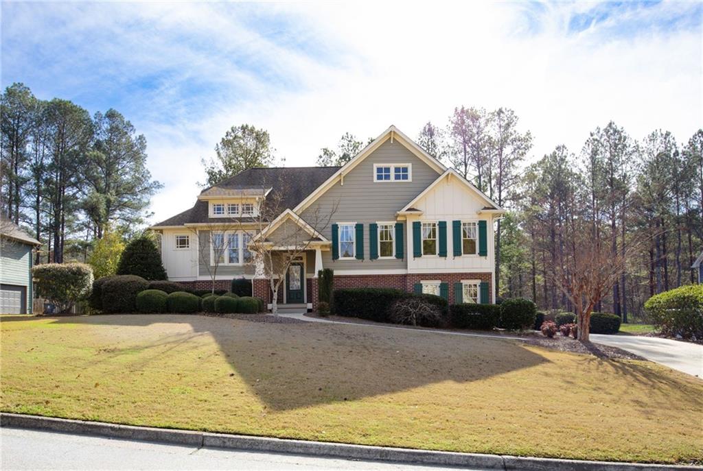 152 Jefferson Drive Dallas, GA 30132 - Photo 43 of 47 a front view of a house with a yard