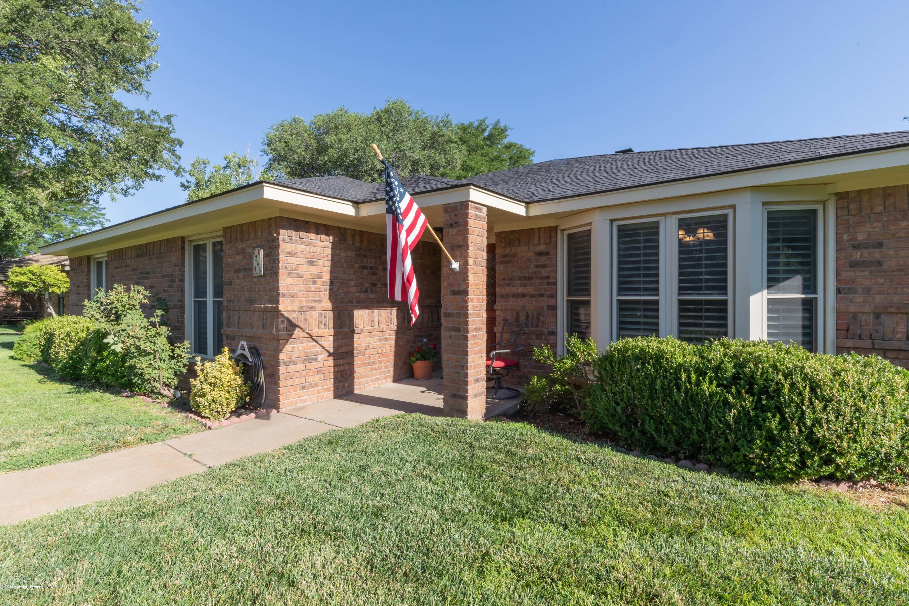 7248 Bayswater Road Amarillo, TX 79109 - Photo 2 of 38 FRONT VIEW 2