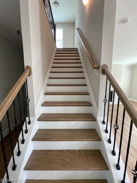 3198 Riley Ford Trail High Point, NC 27265 - Photo 13 of 32 Stairs with iron posts