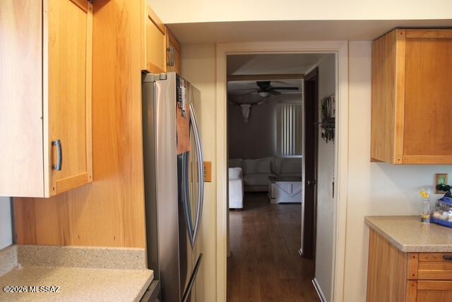 1201 East Old Stewart Road Willcox, AZ 85643 - Photo 9 of 49 a en suite bathroom with a sink a mirror and a shower
