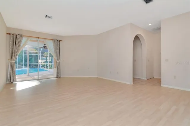 a view of a small space