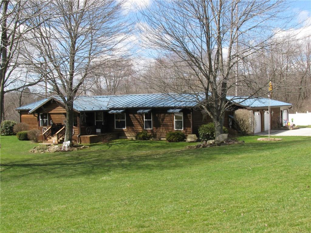 100 Leech Road Greenville, PA 16125 - Photo 1 of 23 LOG LOOK DOUGLAS FIR EXTERIOR AND STEEL ROOF