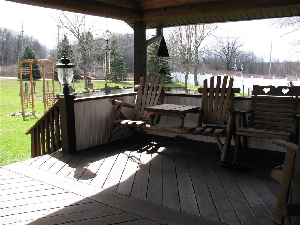 100 Leech Road Greenville, PA 16125 - Photo 6 of 23 COVERED PORCH NEAR POND