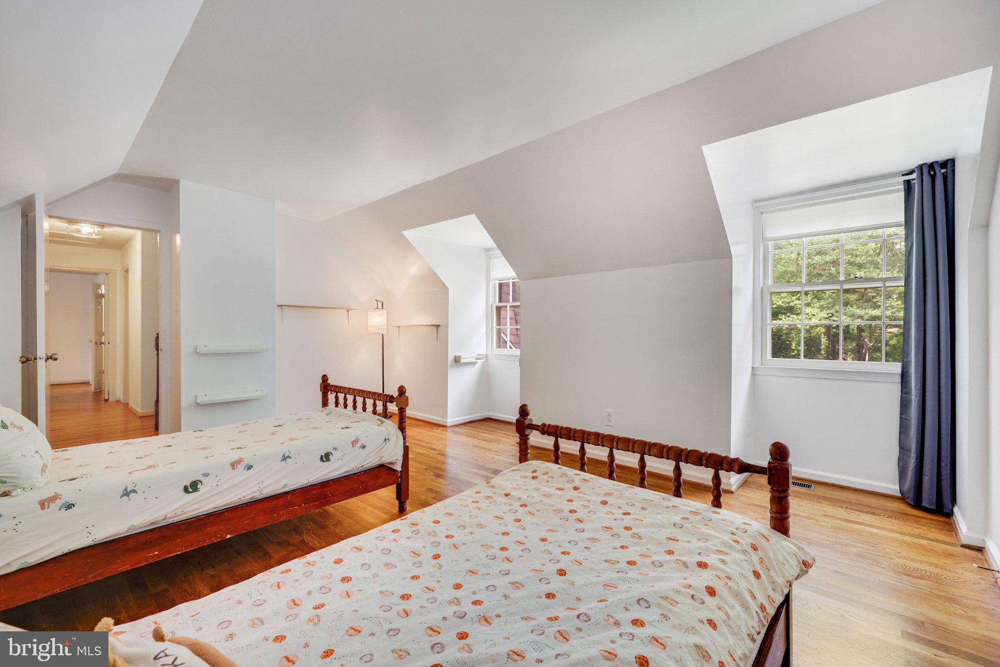 1427 Laurel Hill Road Vienna, VA 22182 - Photo 42 of 57 Bright and airy twin bedroom retreat.