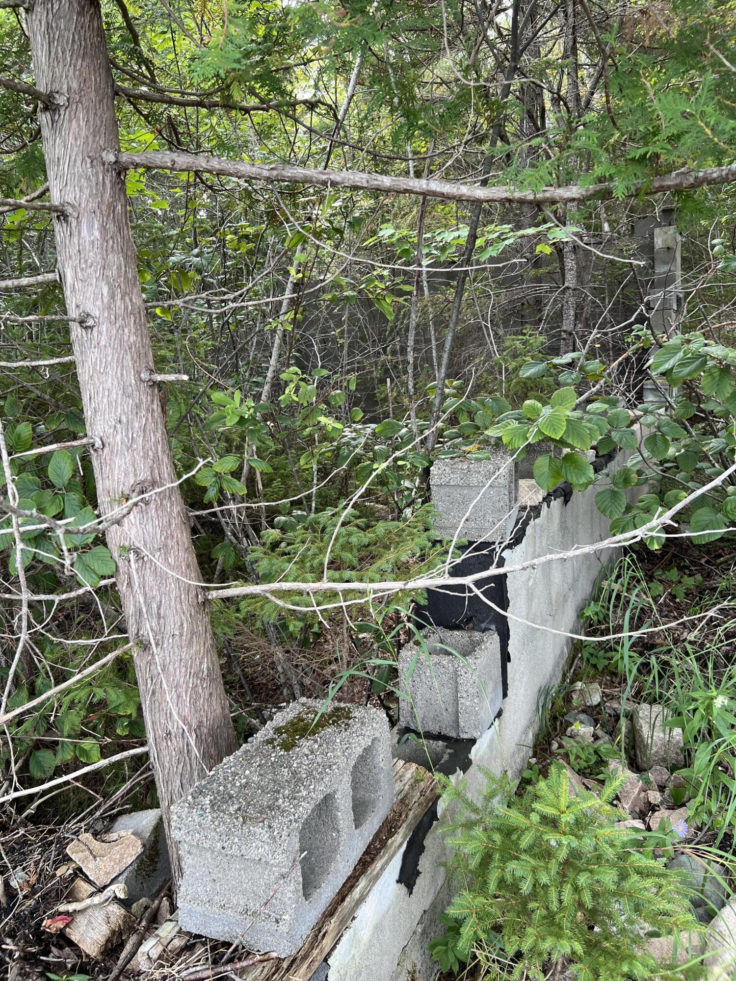 365 Paul Bunyan Road Gouldsboro, ME 04624 - Photo 16 of 19 Old block foundation