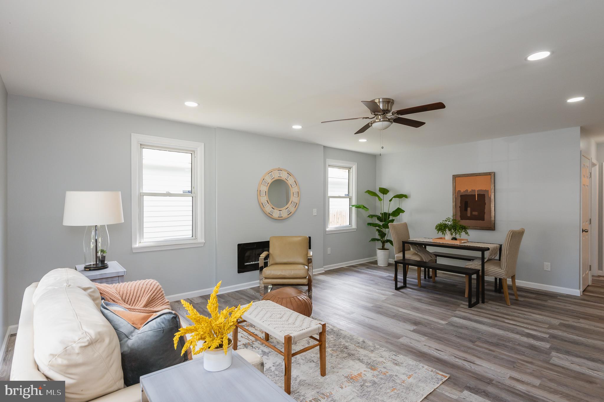 28 Riverside Road Essex, MD 21221 - Photo 8 of 58 Enjoy the Electric Fireplace for Cozy Nights
