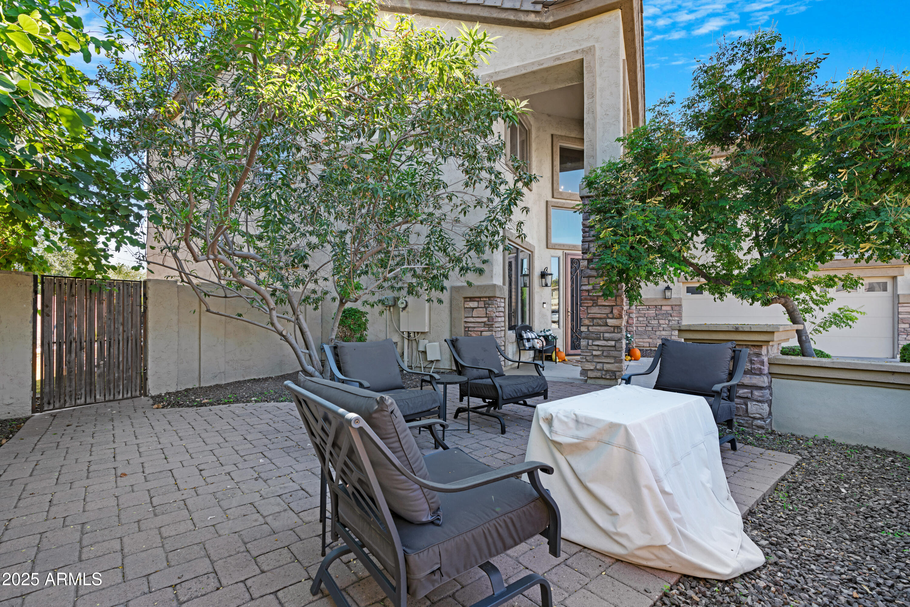 5419 West Tether Trail Phoenix, AZ 85083 - Photo 6 of 58 a view of a patio in the backyard