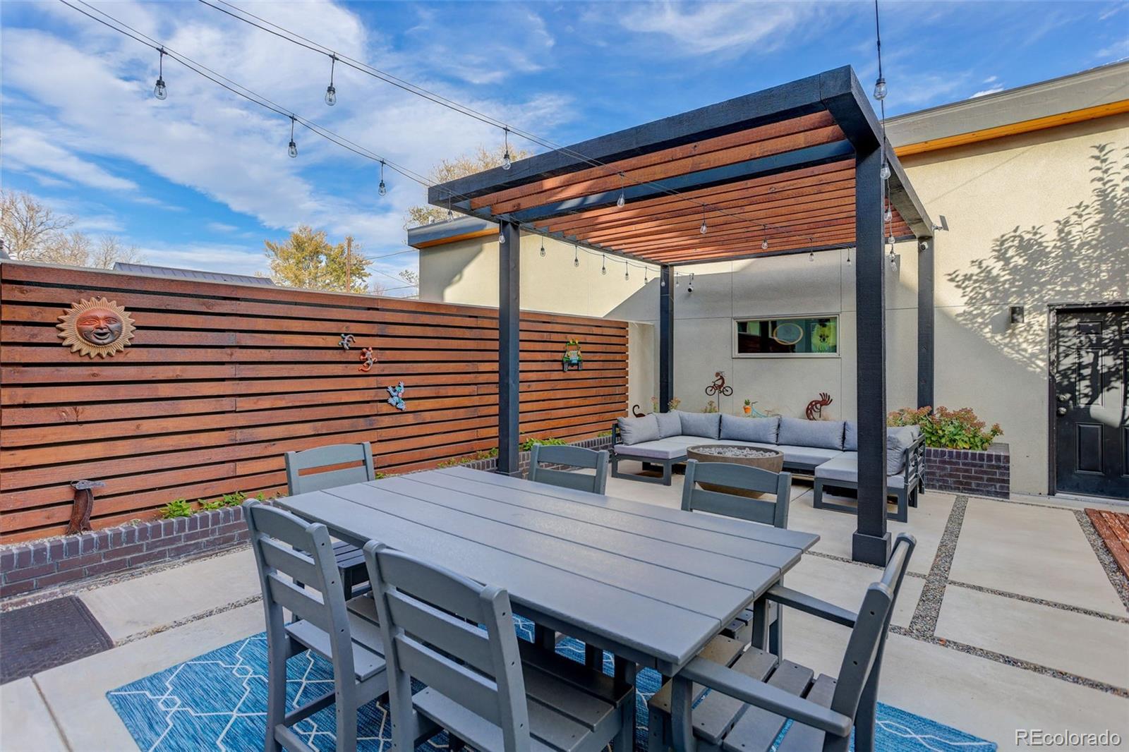 4132 Stuart Street Denver, CO 80212 - Photo 14 of 35 a balcony view with a seating space