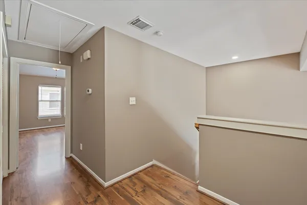 a view of empty room