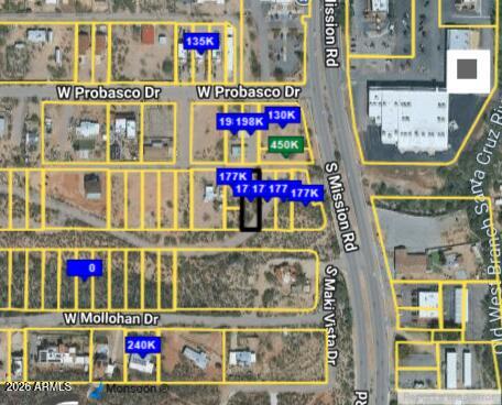 3902 South Missiondale Road, Unit 45 Tucson, AZ 85746 - Photo 2 of 2 map
