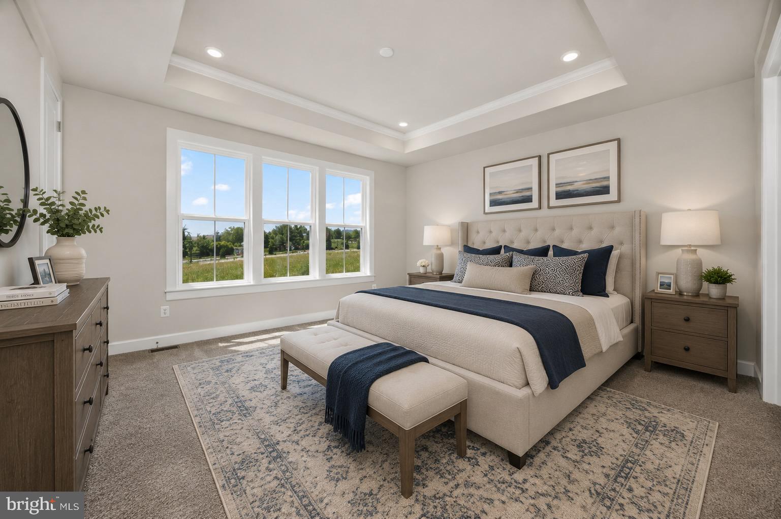 1458 Hydrangea Way Downingtown, PA 19335 - Photo 9 of 40 Virtually Staged Main Bedroom