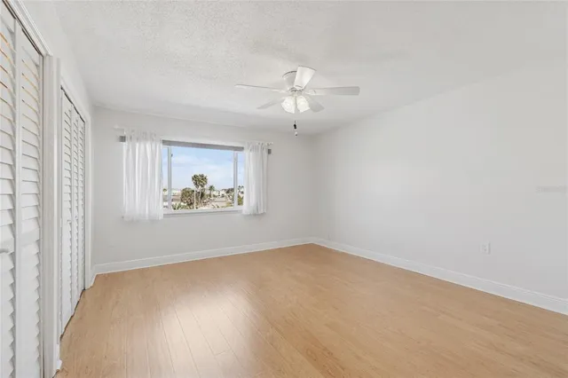 a front view of a building with balcony