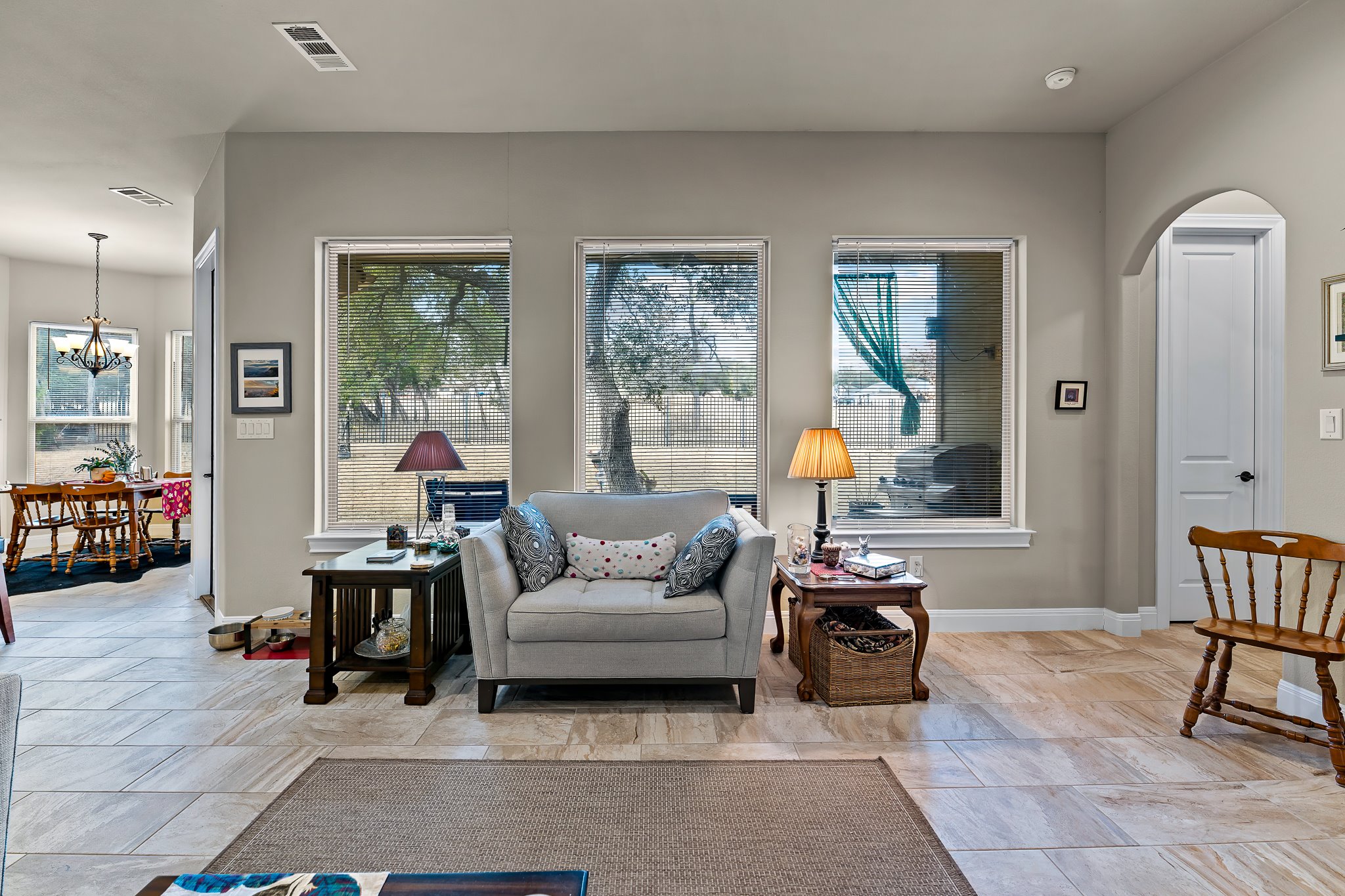 204 Venture Boulevard South Point Venture, TX 78645 - Photo 6 of 40 a living room with furniture and wooden floor
