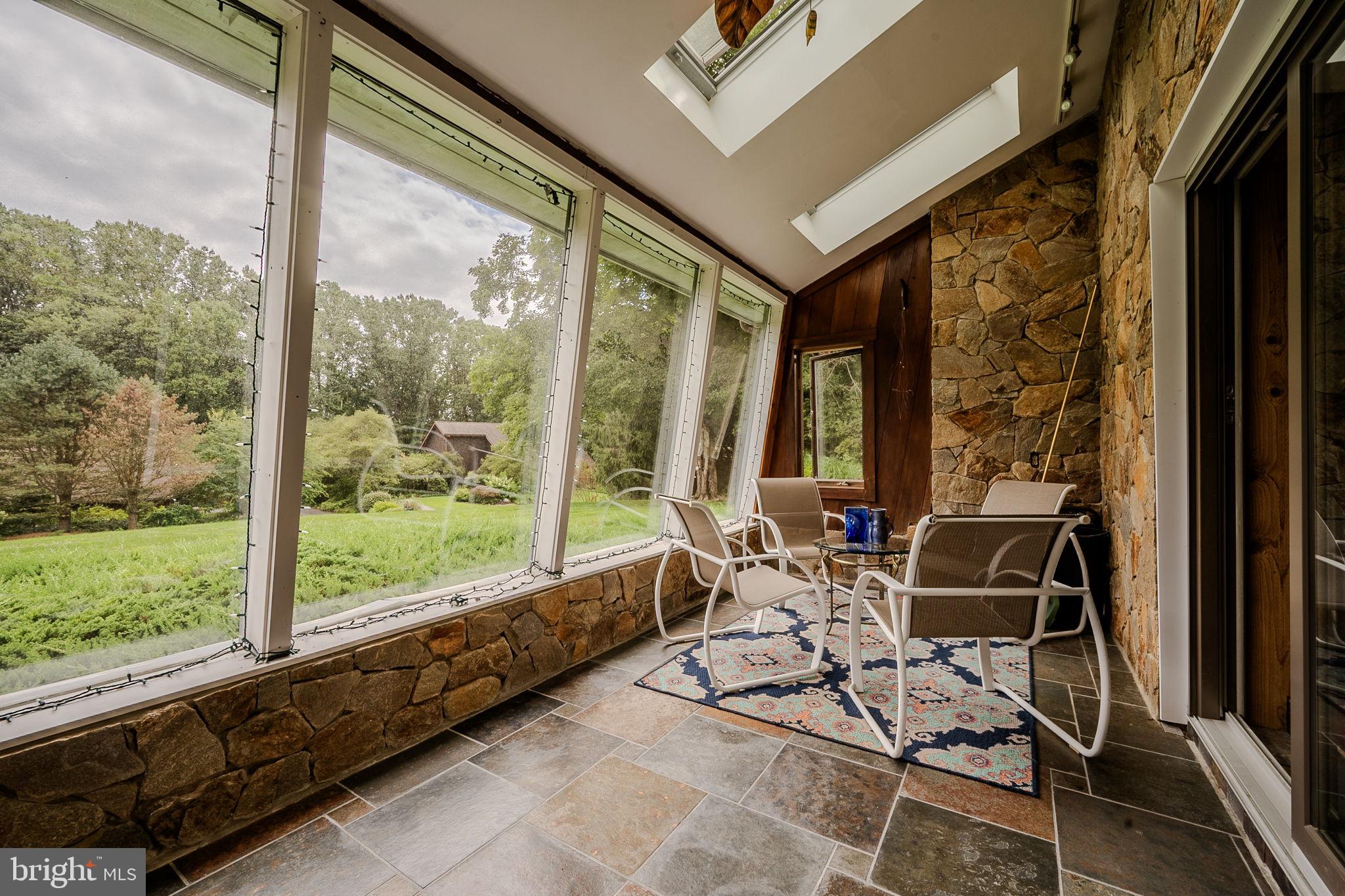 33 Morgan Hollow Way Landenberg, PA 19350 - Photo 28 of 60 Sunporch has local stone walls