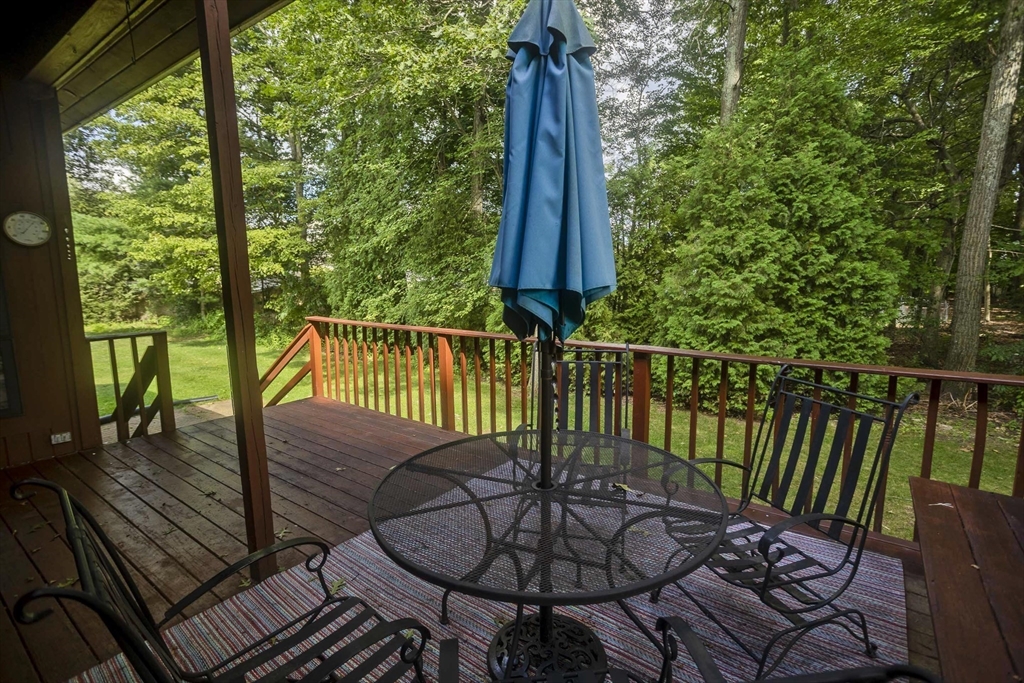 27 Bunker Circle East Longmeadow, MA 01028 - Photo 32 of 36 a view of a balcony with wooden floor