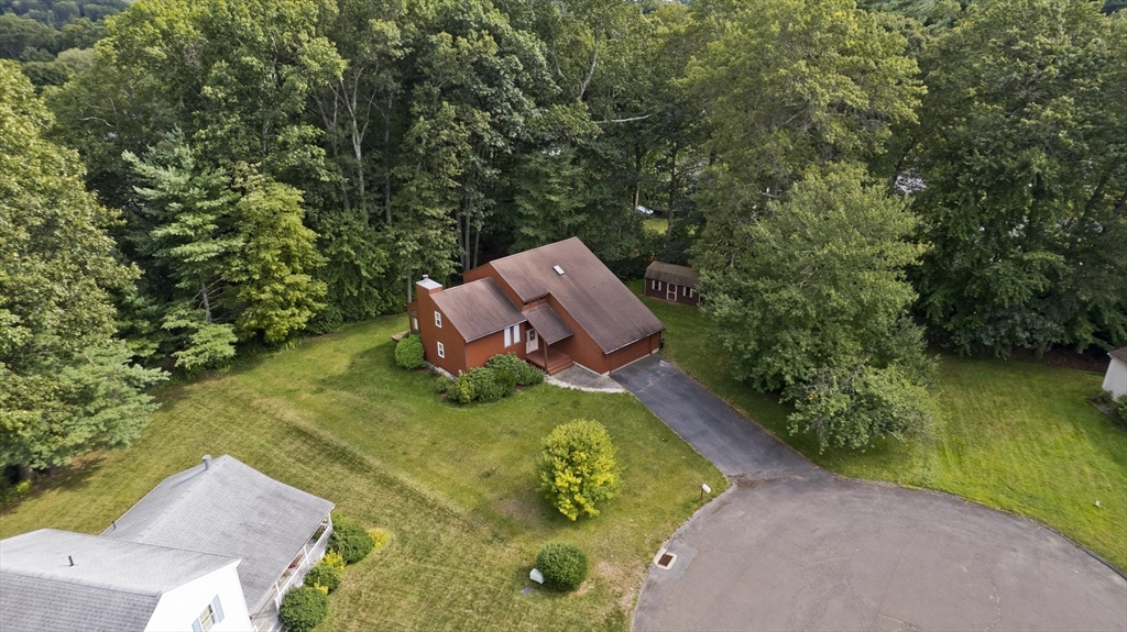 27 Bunker Circle East Longmeadow, MA 01028 - Photo 35 of 36 an aerial view of a house with outdoor space