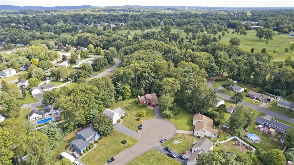 27 Bunker Circle East Longmeadow, MA 01028 - Photo 36 of 36 an aerial view of a house with a yard