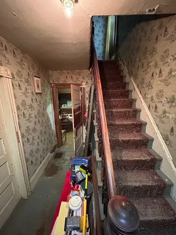 a view of a pathway door