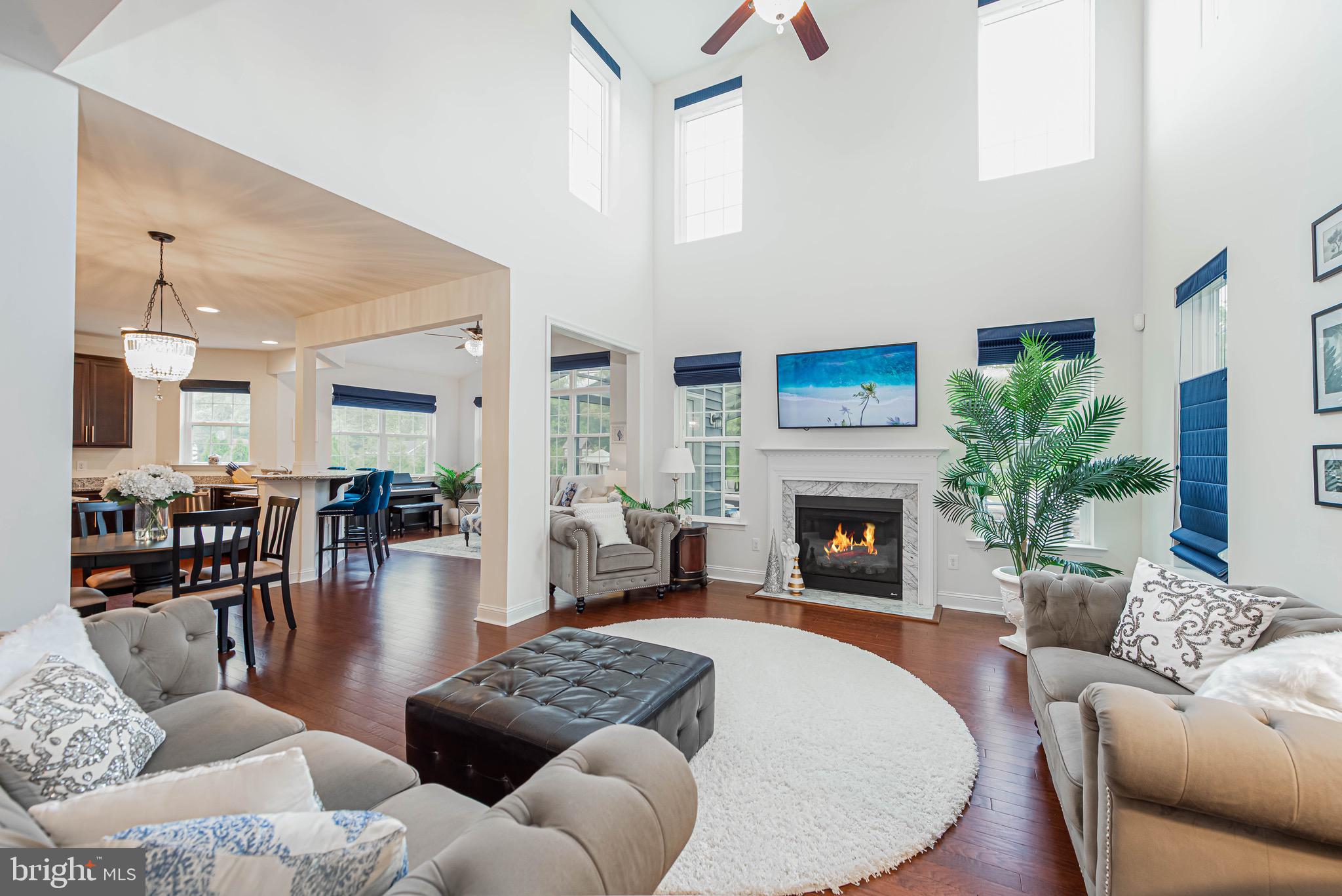 36932 Grove Estate Road Lewes, DE 19958 - Photo 37 of 105 a living room with furniture and a fireplace
