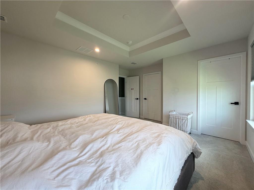 120 Crown Street McKees Rocks, PA 15136 - Photo 21 of 28 a bedroom with a bed and a closet
