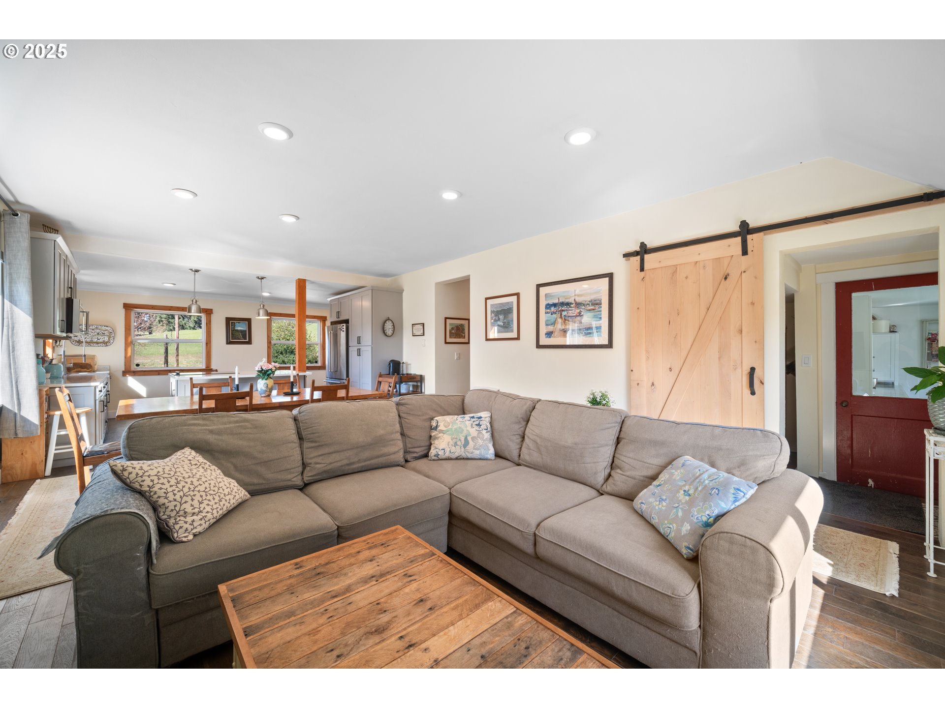 13505 Northeast Grantham Road La Center, WA 98629 - Photo 10 of 29 a living room with furniture and a couch