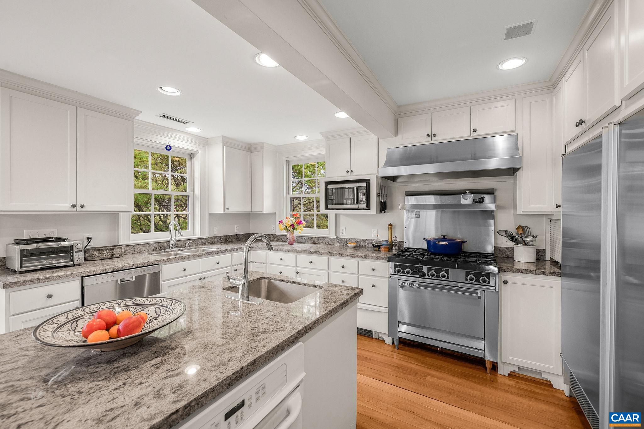 1985 Stony Point Road Charlottesville, VA 22911 - Photo 17 of 62 a kitchen with stainless steel appliances granite countertop a sink stove and refrigerator