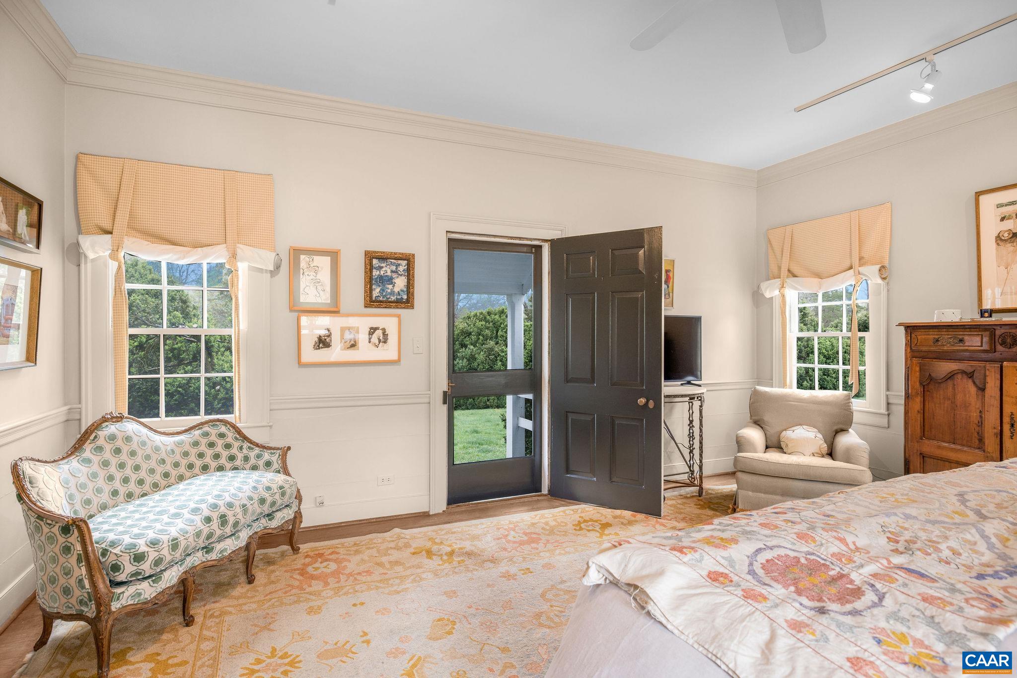 1985 Stony Point Road Charlottesville, VA 22911 - Photo 29 of 62 a bedroom with a bed and a couch