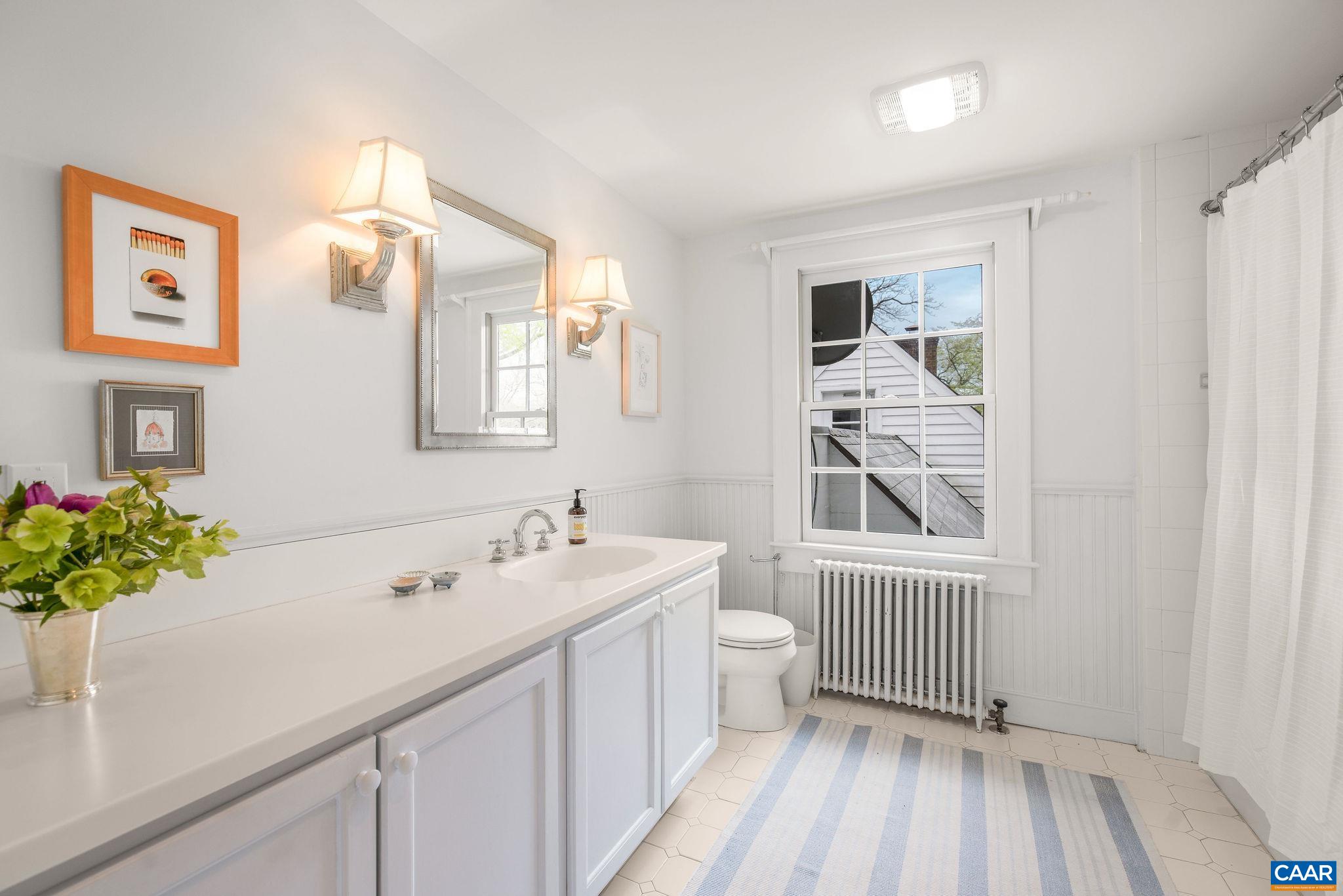 1985 Stony Point Road Charlottesville, VA 22911 - Photo 38 of 62 a bathroom with a sink a window and a mirror