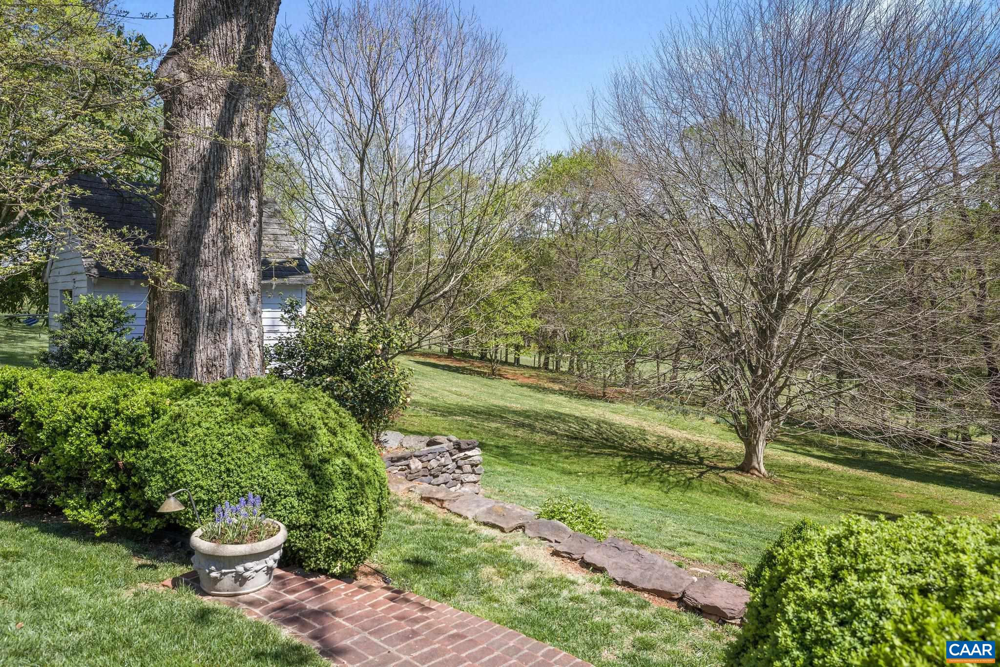 1985 Stony Point Road Charlottesville, VA 22911 - Photo 43 of 62 a view of a backyard with chair and plants