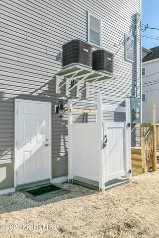 a front view of a house with a balcony