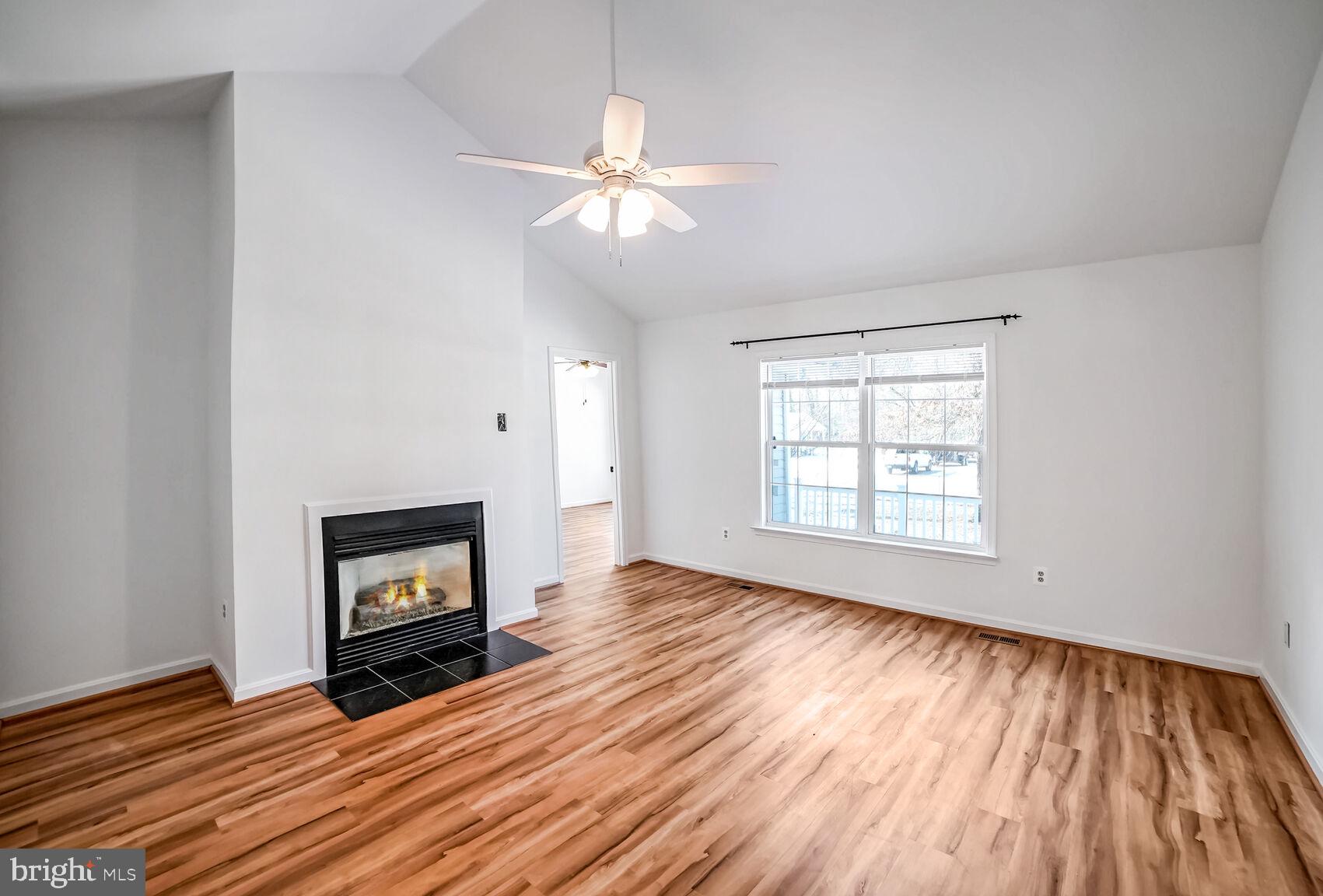 6108 Hunt Club Road Elkridge, MD 21075 - Photo 7 of 30 Living room & fireplace