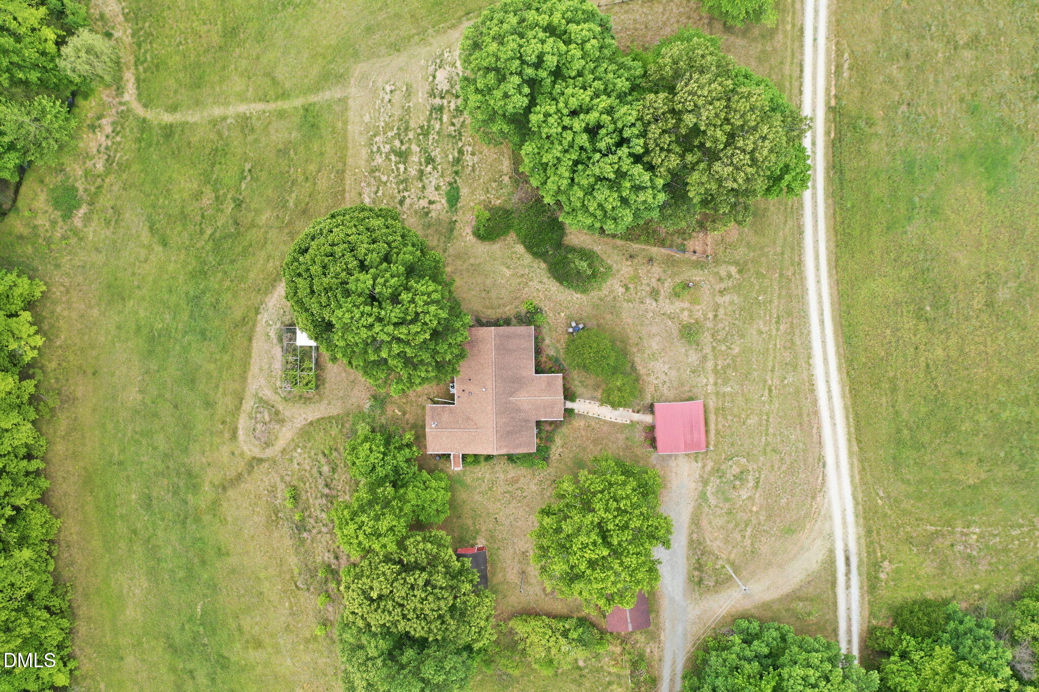 3200 Mill Creek Road Efland, NC 27243 - Photo 6 of 44 an aerial view of residential house with an outdoor space