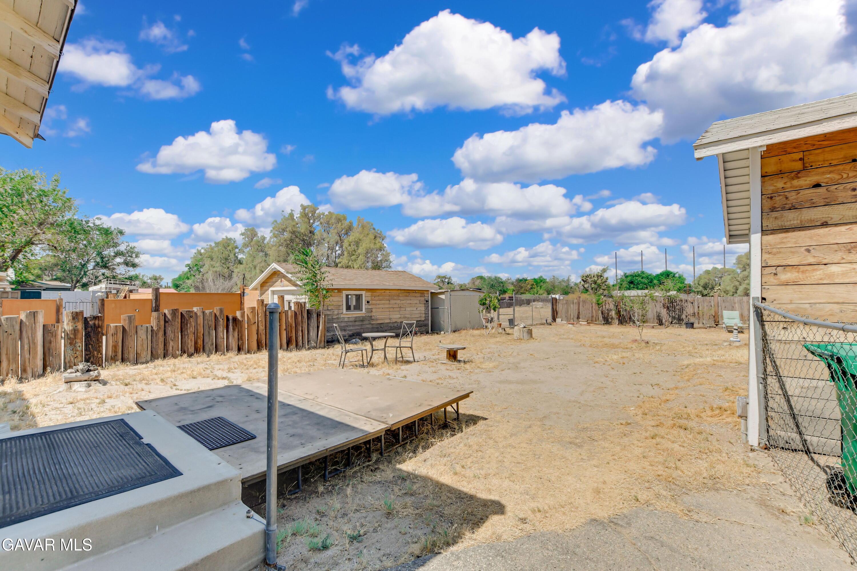 43517 7th Street East Lancaster, CA 93535 - Photo 21 of 47 a view of a terrace with yard