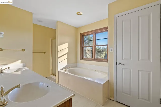 a view of small space with racks on the wall