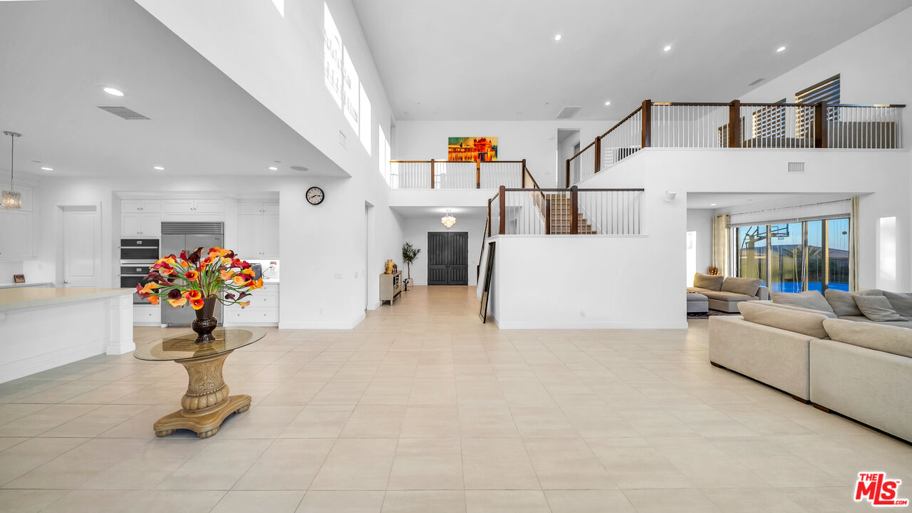 12553 Ridgeline Road Porter Ranch, CA 91326 - Photo 17 of 45 a view of a living room