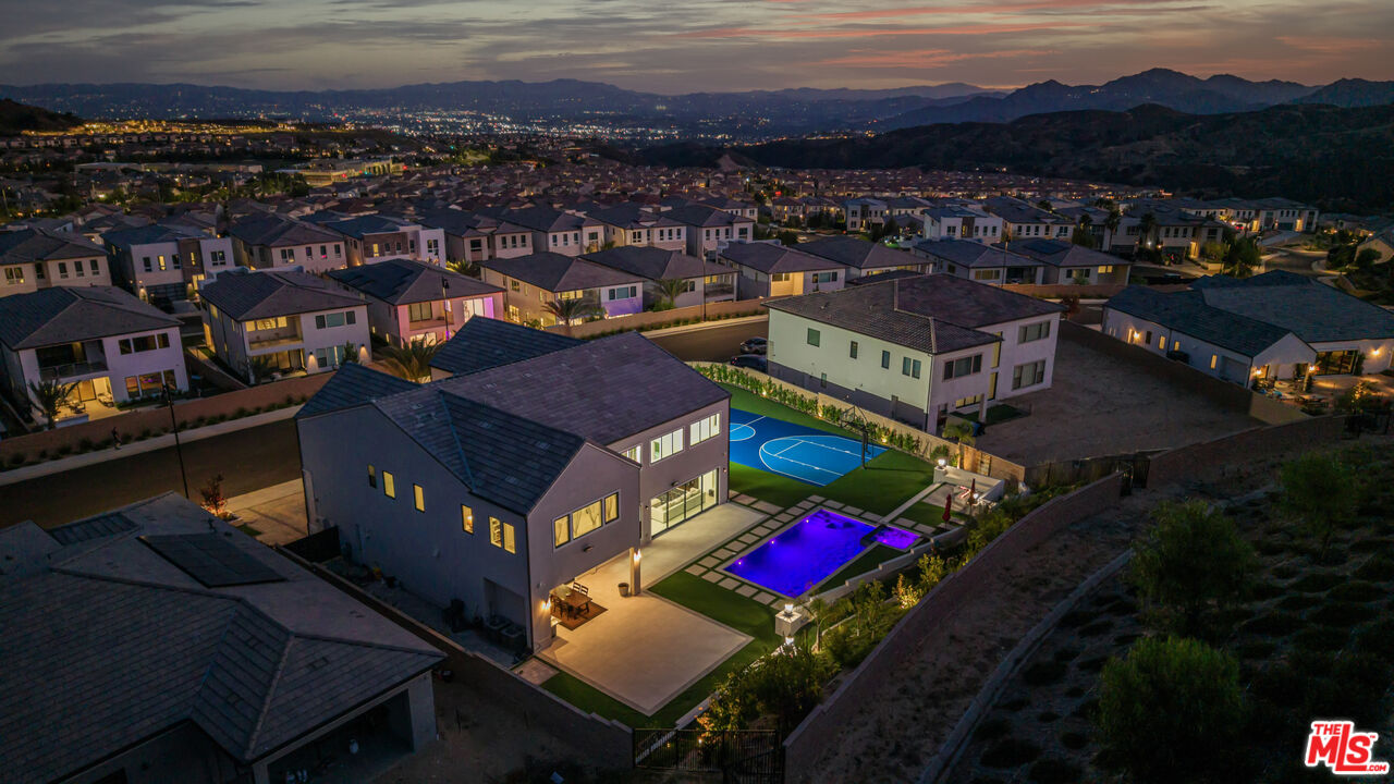 12553 Ridgeline Road Porter Ranch, CA 91326 - Photo 2 of 45 a view of city from balcony