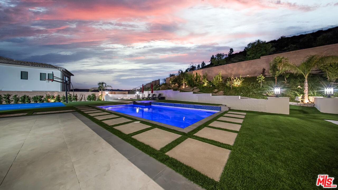 12553 Ridgeline Road Porter Ranch, CA 91326 - Photo 31 of 45 a view of outdoor space