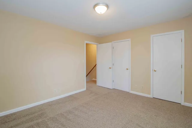 a view of front door of house