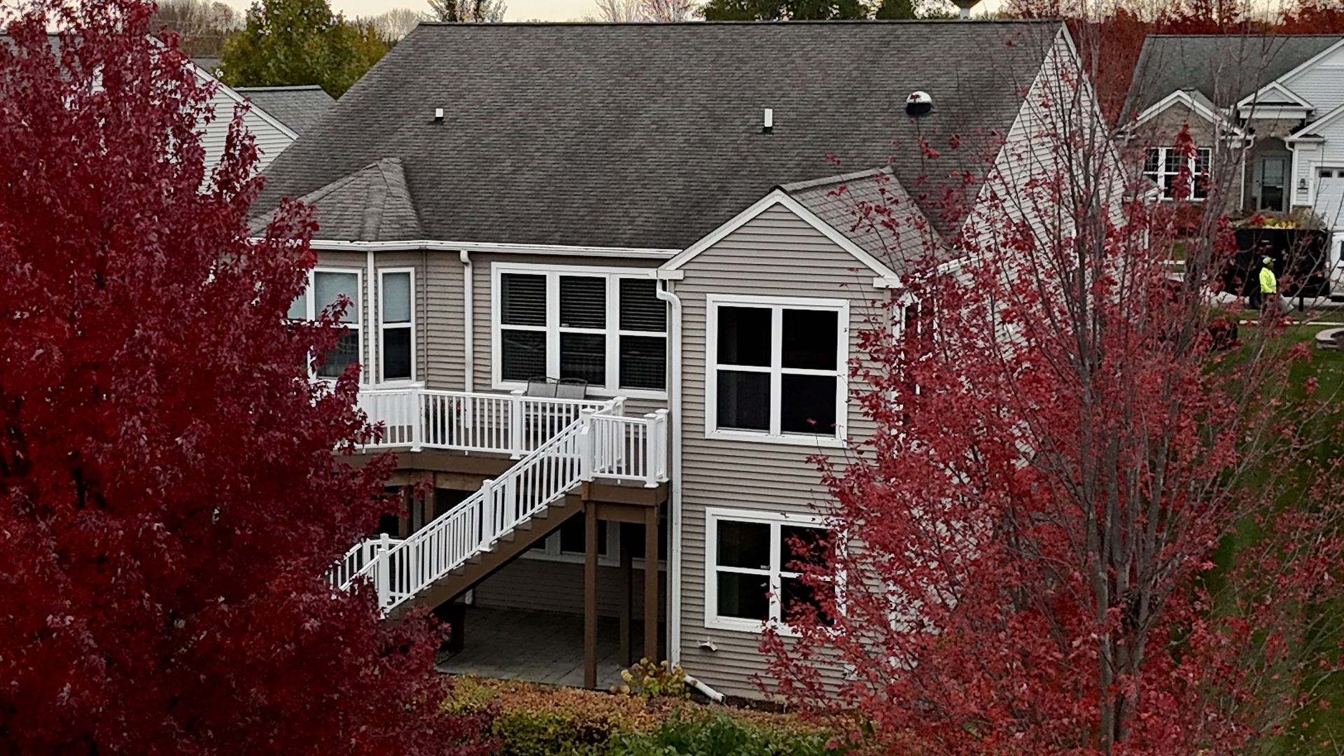 3001 Ravinia Circle Mundelein, IL 60060 - Photo 34 of 35 front view of a house with a balcony