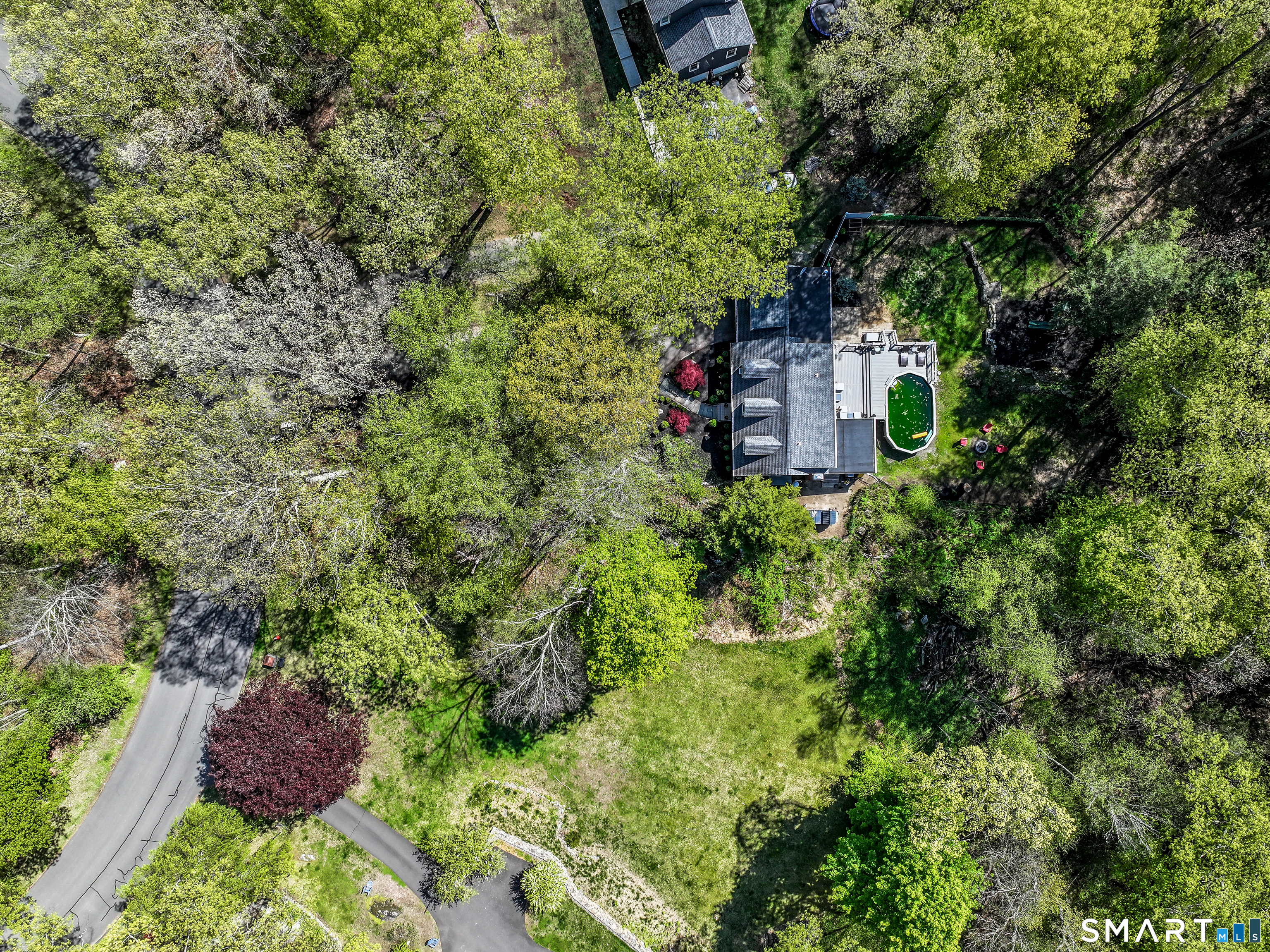 20 Puritan Valley Road Brookfield, CT 06804 - Photo 35 of 35 an aerial view of a house with a yard