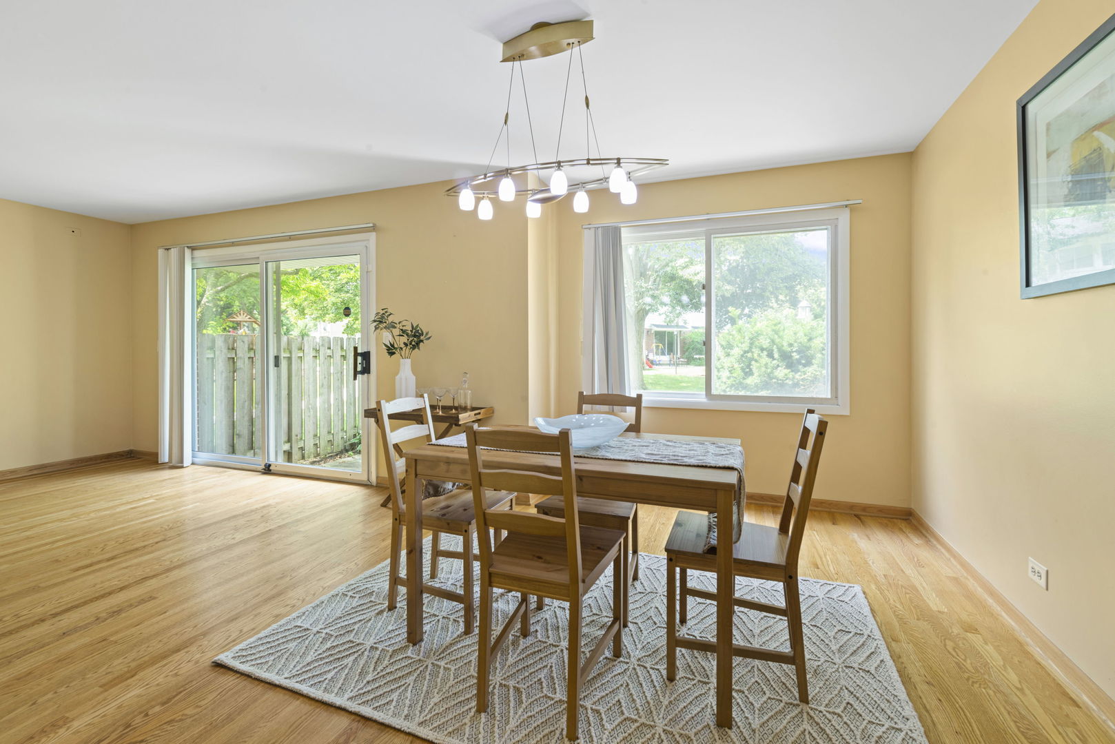 416 Swallow Lane Deerfield, IL 60015 - Photo 6 of 31 a view of a dining room with furniture window and outside view