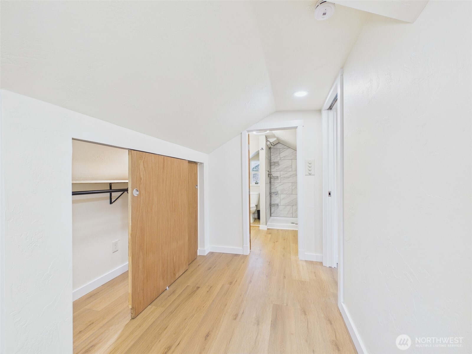 481 Kirkland Road Chehalis, WA 98532 - Photo 24 of 40 a view of a room with wooden floor and a bathroom