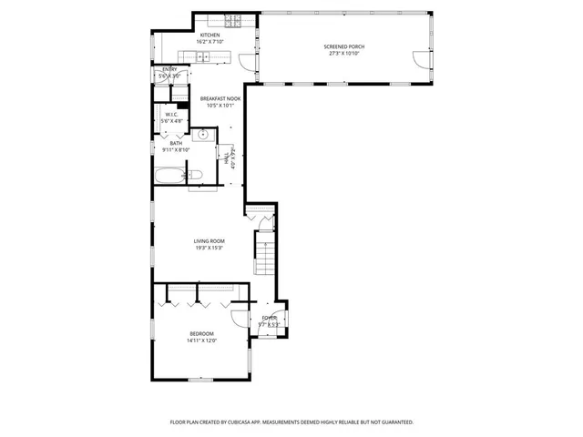 a picture of a room with a floor plan