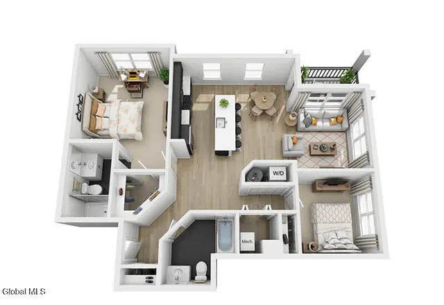 $2,667 | 308 Excelsior Avenue, Unit 407, Saratoga Springs, NY 12866